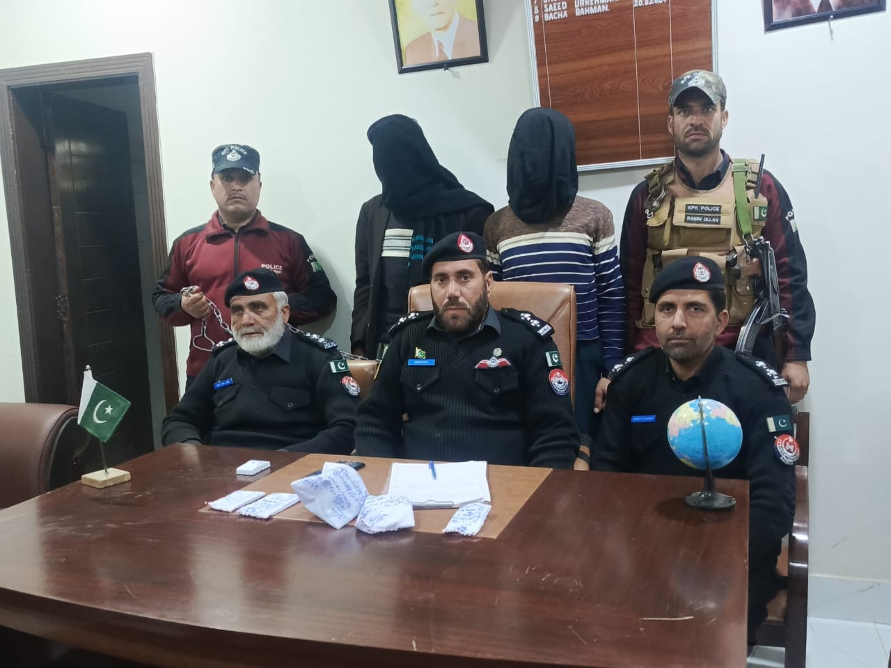 باجوڑ میں 6 منشیات فروش گرفتار 