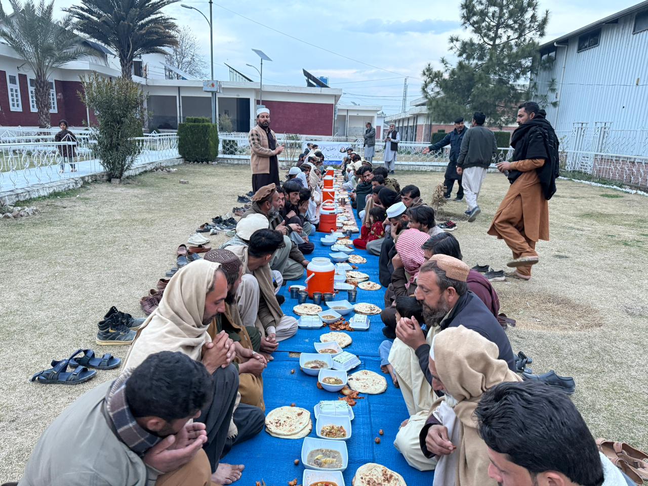 باجوڑ میں رمضان دستر خوان کا اہتمام