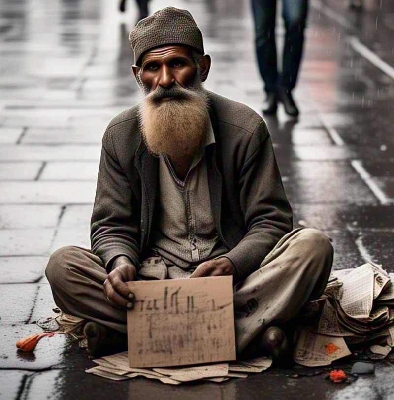 پشاور میں پیشہ ور گداگروں کے خلاف آپریشن، 125 گرفتار 