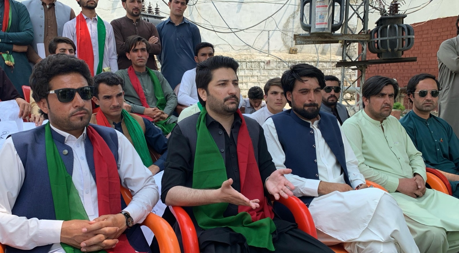 آئی ایس ایف کا عمران خان کے رہائی کیلئے مظاہرہ