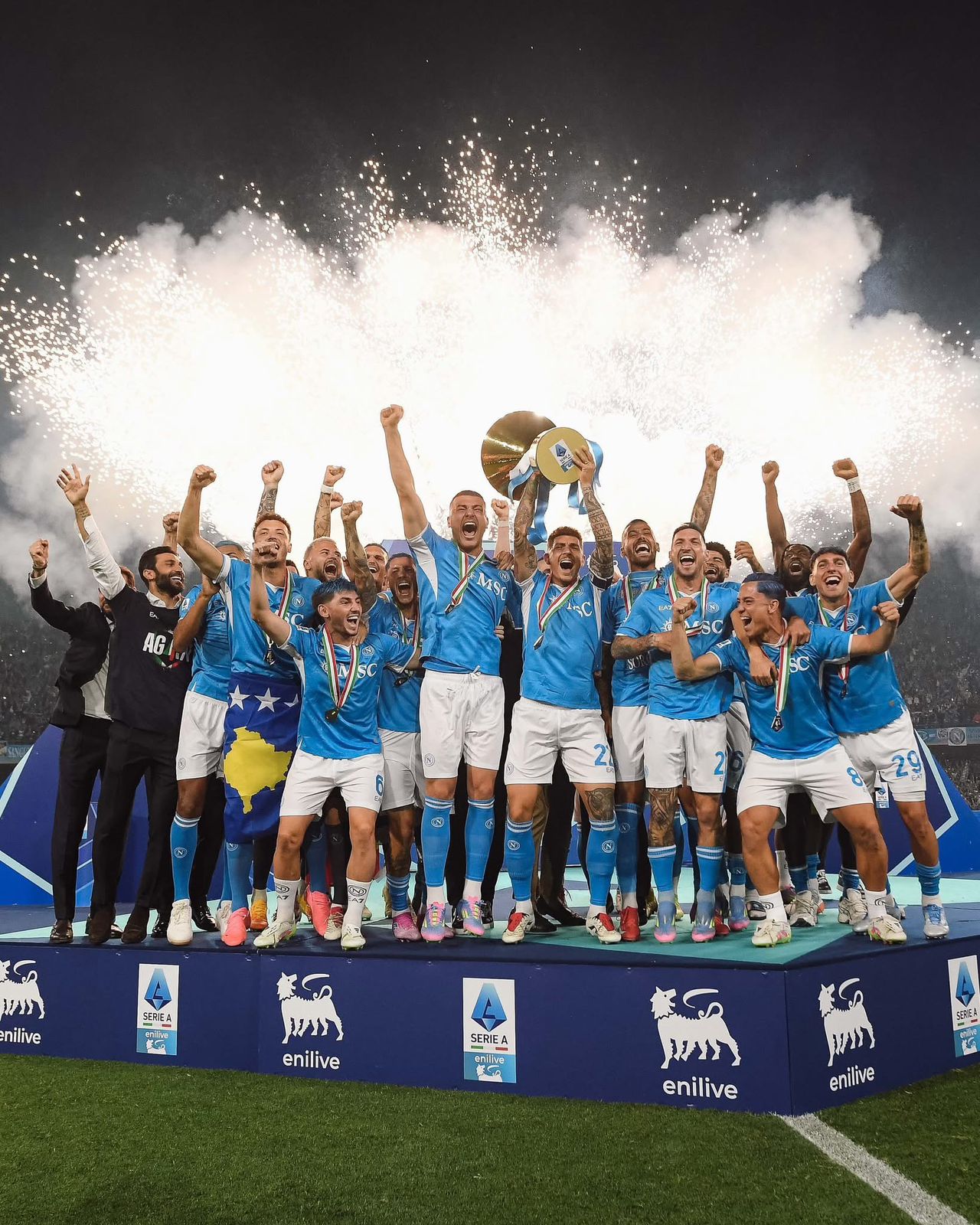اٹالین فٹ بال لیگ سیری اے نپولی کے نام 