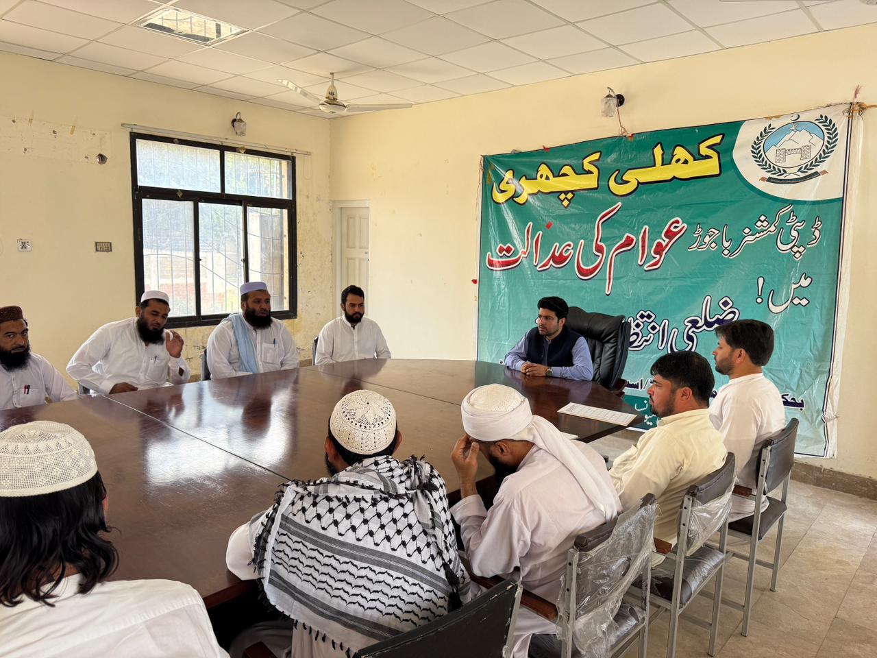باجوڑ میں آئمہ کرام/علماء کے ساتھ کھلی کچہری کا انعقاد۔