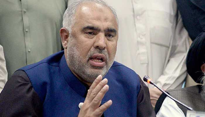 پاکستان تحریک انصاف کے رہنما اور سابق سپیکر قومی اسمبلی اسد قیصر کے گھر پر چھاپہ