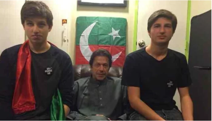 عمران خان کے بیٹوں نے پاکستانی ویزے کی درخواست دیدی