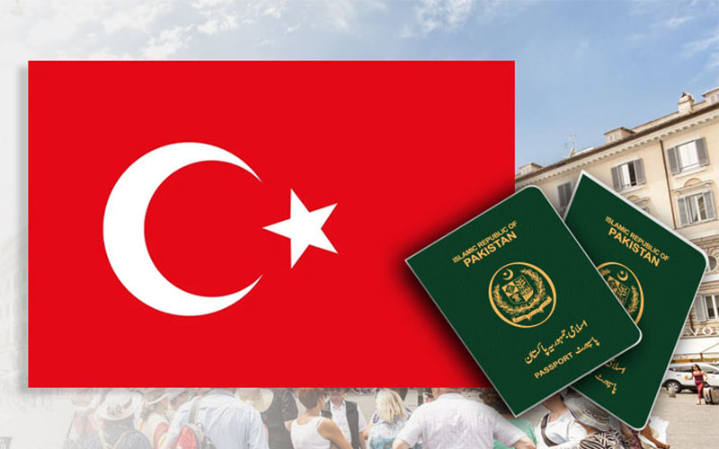 ترکیہ جانے کے خواہش مند پاکستانی شہریوں کیلئے نئی سنگل اور ملٹی پل انٹری ویز افیس جاری کر دی 