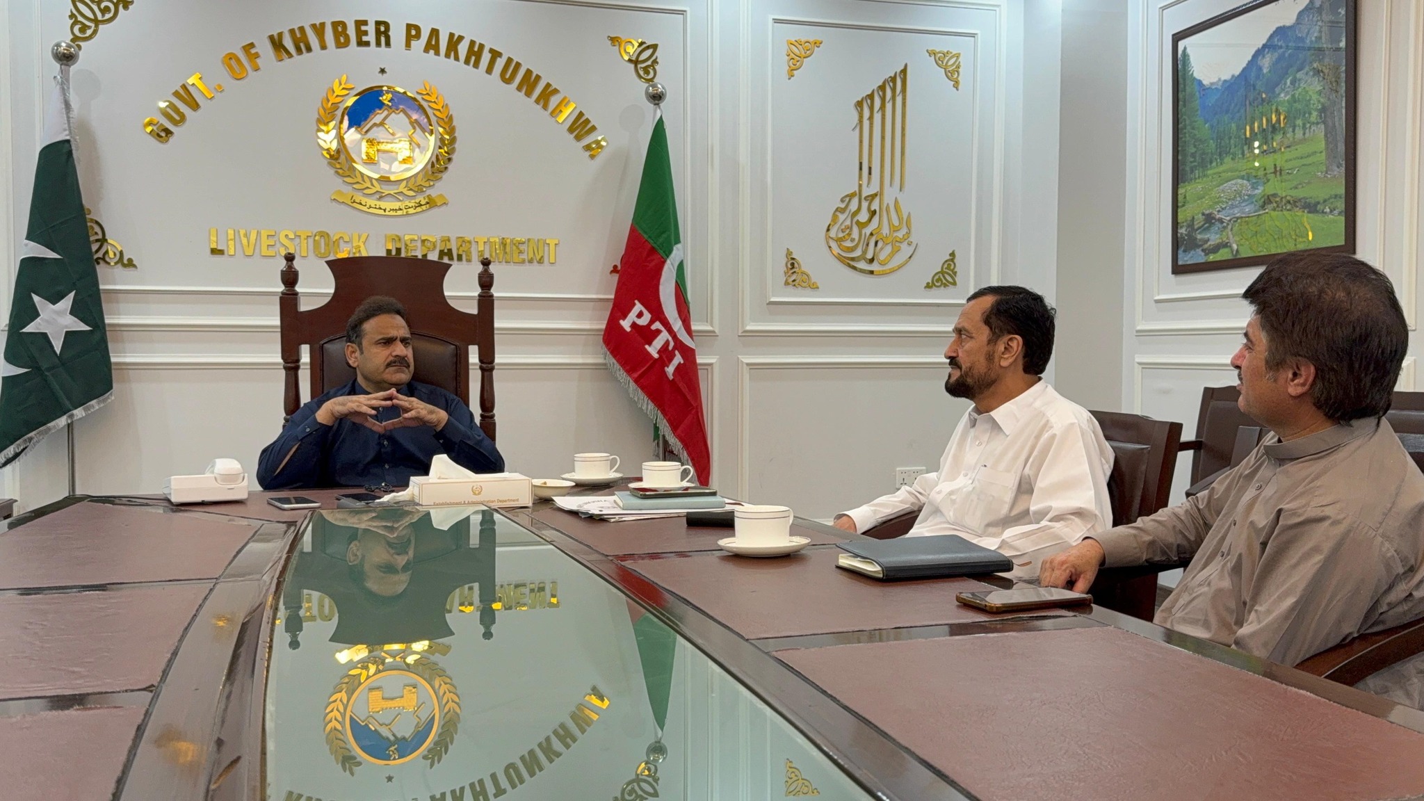 خیبرپختونخوا میں واٹر ریسورسز کی ڈیجیٹلائزیشن کا آغاز، سرمایہ کاری کے نئے مواقع پیدا ہونگے، صوبائی وزیر لائیو سٹاک و فشریز 