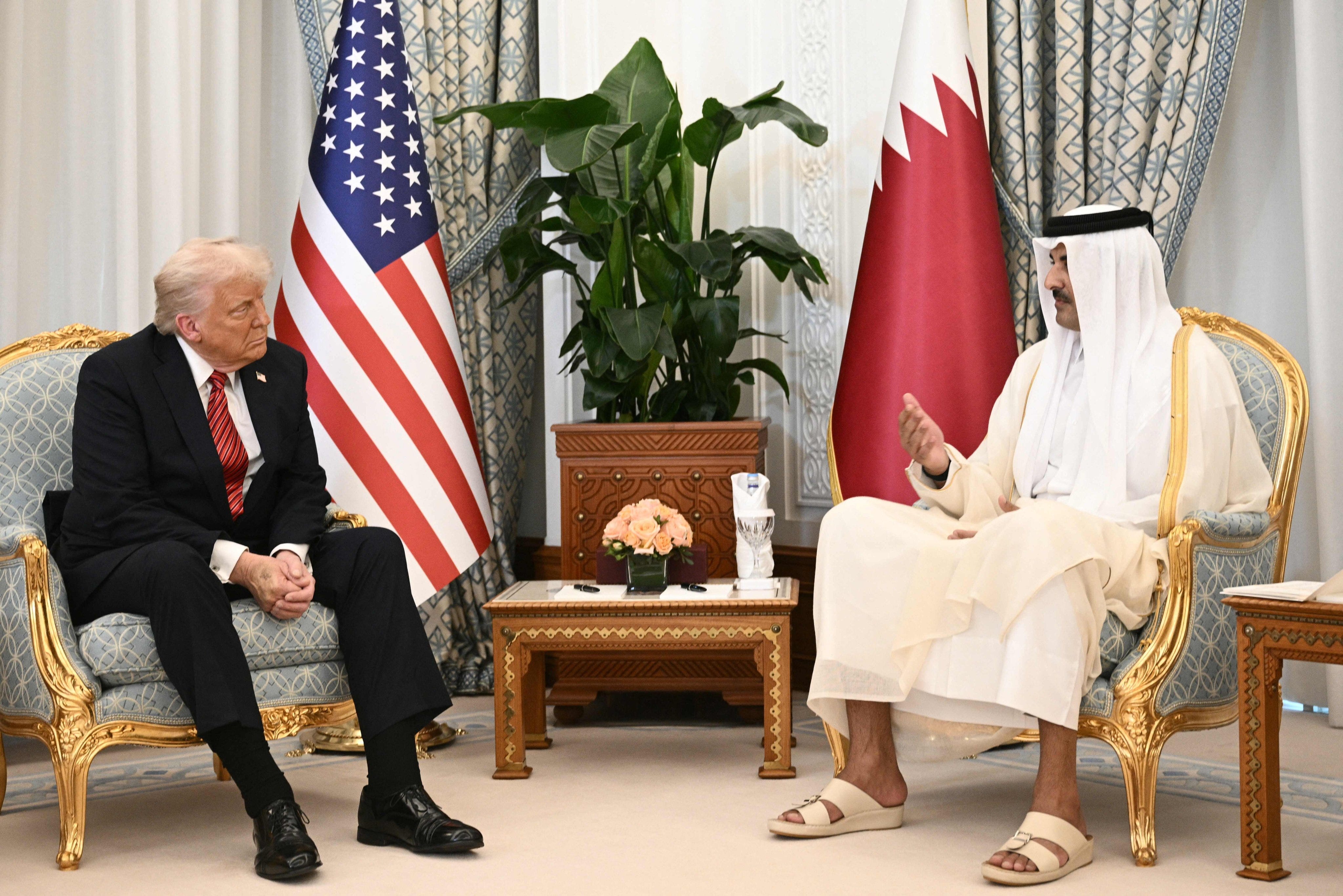 قطر خاص اتحادی ہے اسرائیل محتاط رہے ۔ٹرمپ