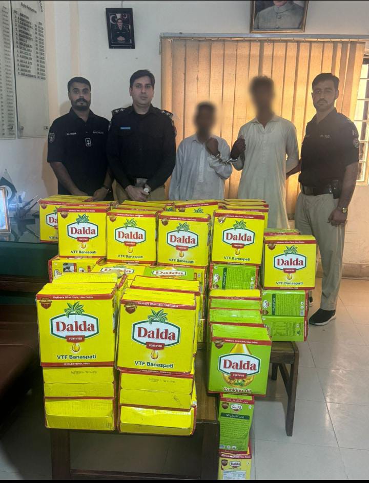 پشاور،کینٹ سرکل کے تھانہ گلبرگ پولیس کی بڑی کارروائیاں،  چوری کرنے اور منشیات فروشی میں ملوث ملزمان گرفتار