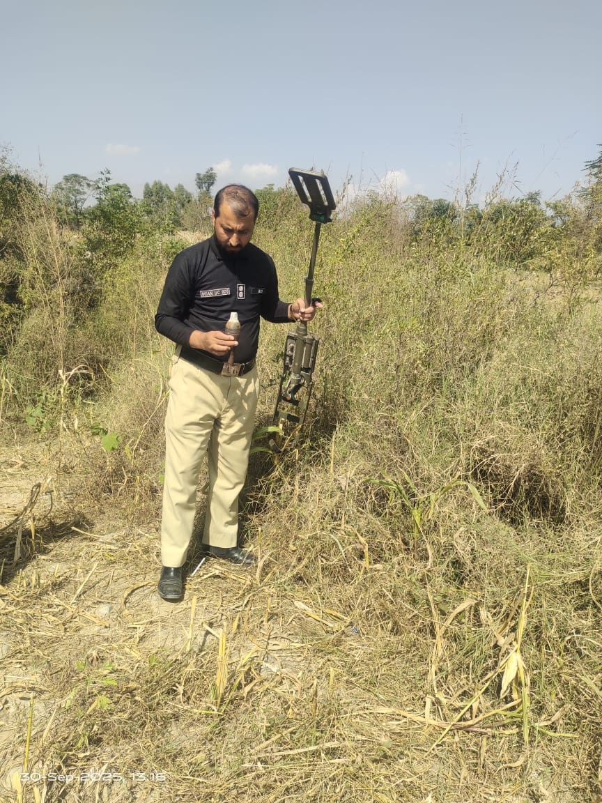  بم ڈسپوزل سکواڈ کی کامیاب کارروائیاں۔  6 عدد موٹر گولے برآمد کر کے محفوظ طریقے سے ناکارہ بنا دی 