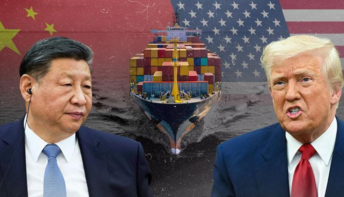 امریکی صدر کا چین پر  100 فیصد ٹیرف لگانے کا اعلان۔