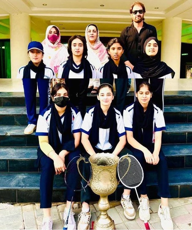ہدف کالج نے انٹر کالجیٹ گرلز بیڈمنٹن ایونٹ جیت لیا