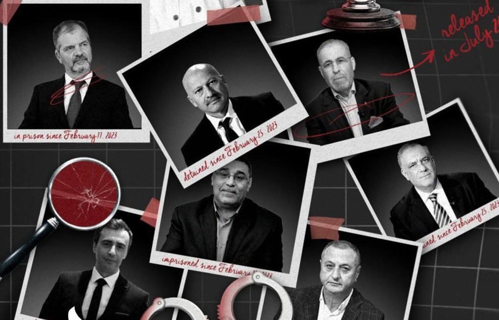 تیونس میں 40 اپوزیشن رہنماؤں کو 45 سال تک قید کی سزا۔