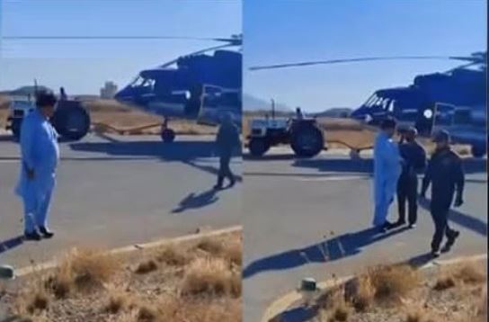 بلوچستان حکومت کا نیا کارنامہ !ہیلی کاپٹر کو ٹریکٹر سے کھینچنے کی ویڈیو وائرل۔
