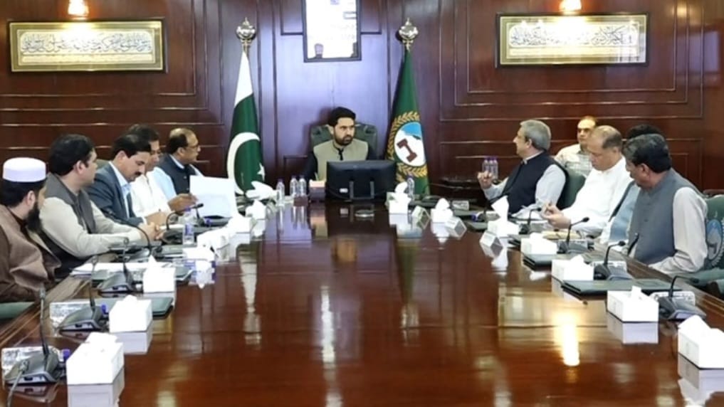 خیبر پختونخوا کی صوبائی کابینہ کا اجلاس 