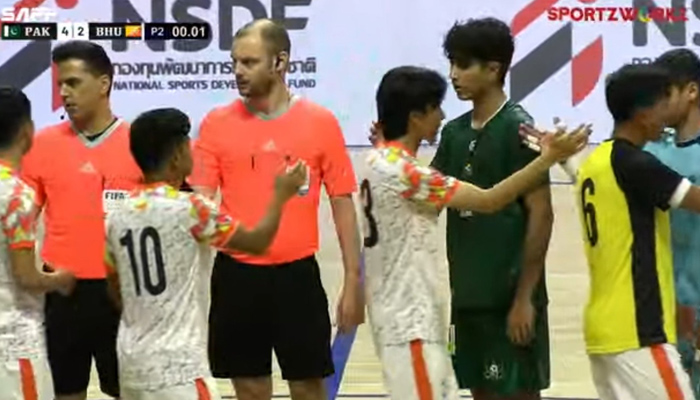 نئی تاریخ رقم! پاکستان نے بھوٹان کو شکست دے کر بین الاقوامی فٹسال میں پہلی کامیابی حاصل کر لی