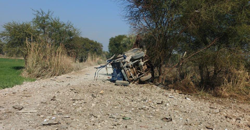 ٹانک میں روڈ پر بکتر بند گاڑی کے قریب دھماکا، 5 پولیس اہلکار شہید