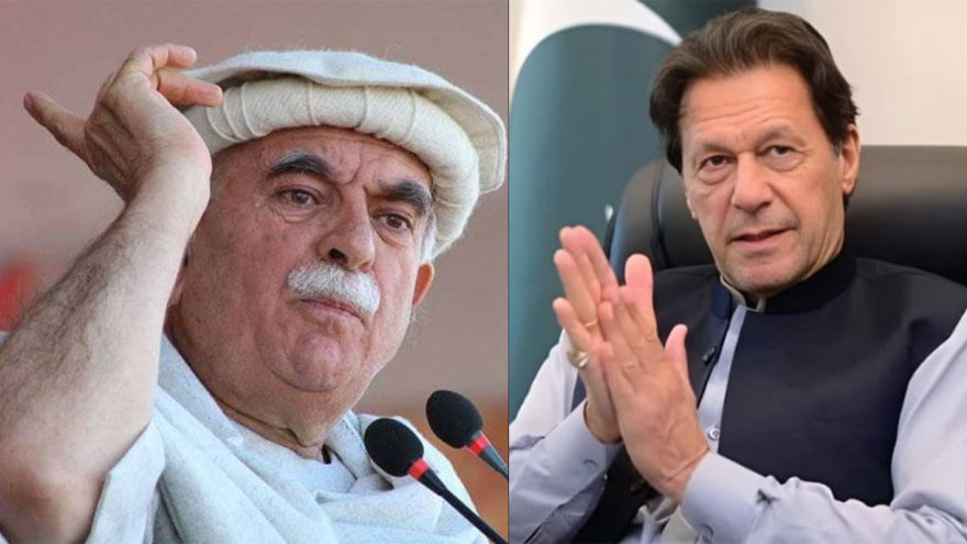 عمران خان اور اچکزئی کی دوستی صرف 2 ماہ کی ہے ،اختیارولی خان