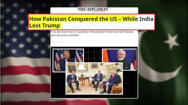 کامیاب سفارت کاری نے پاک امریکہ تعلقات کوئی بلندیوں پر پہنچا دیا۔ دی ڈپلومیٹ