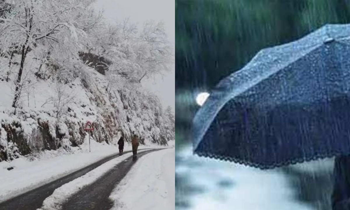 آزاد کشمیر اور خیبر پختونخوا  میں بارش اور برفباری کی وجہ سے فلیش فلڈ کا خطرہ