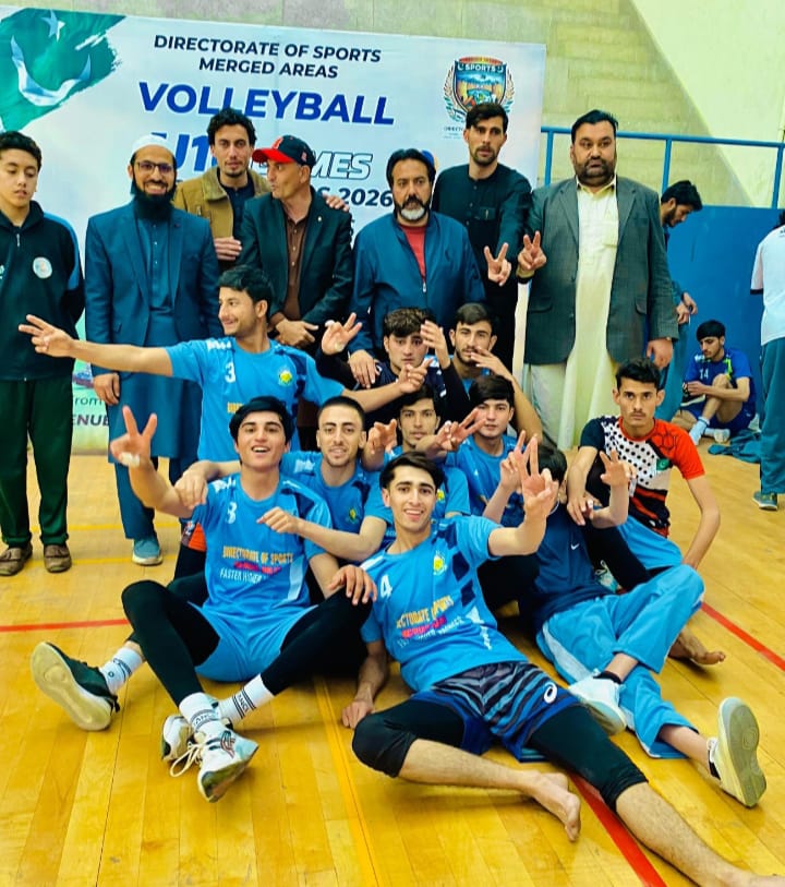 ضم اضلاع گیمز،ہاکی اور والی بال میں باجوڑ کی جیت 