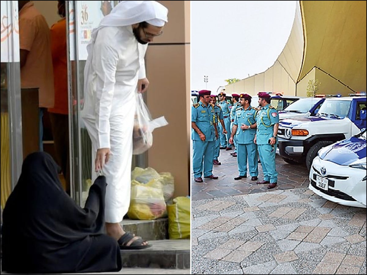 متحدہ عرب امارات میں بھیک مانگنے کے خلاف مہم جاری،26 بھکاریوں کو گرفتار کیا گیا