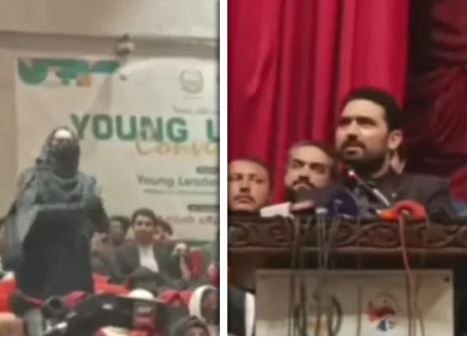  دوسرے صوبوں میں جعلی حکومت، یہاں تو اصلی حکومت ہے، وہاں ترقی تو یہاں کیوں نہیں ہو رہی؟ایک طالبہ کاسہیل افریدی سےسوال 