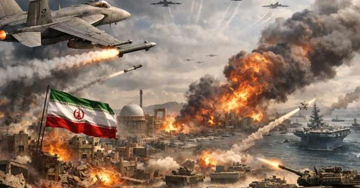 مشرقِ وسطیٰ آگ کی لپیٹ میں؟ ایران کے میزائل حملوں سے خطہ ہل کر رہ گیا