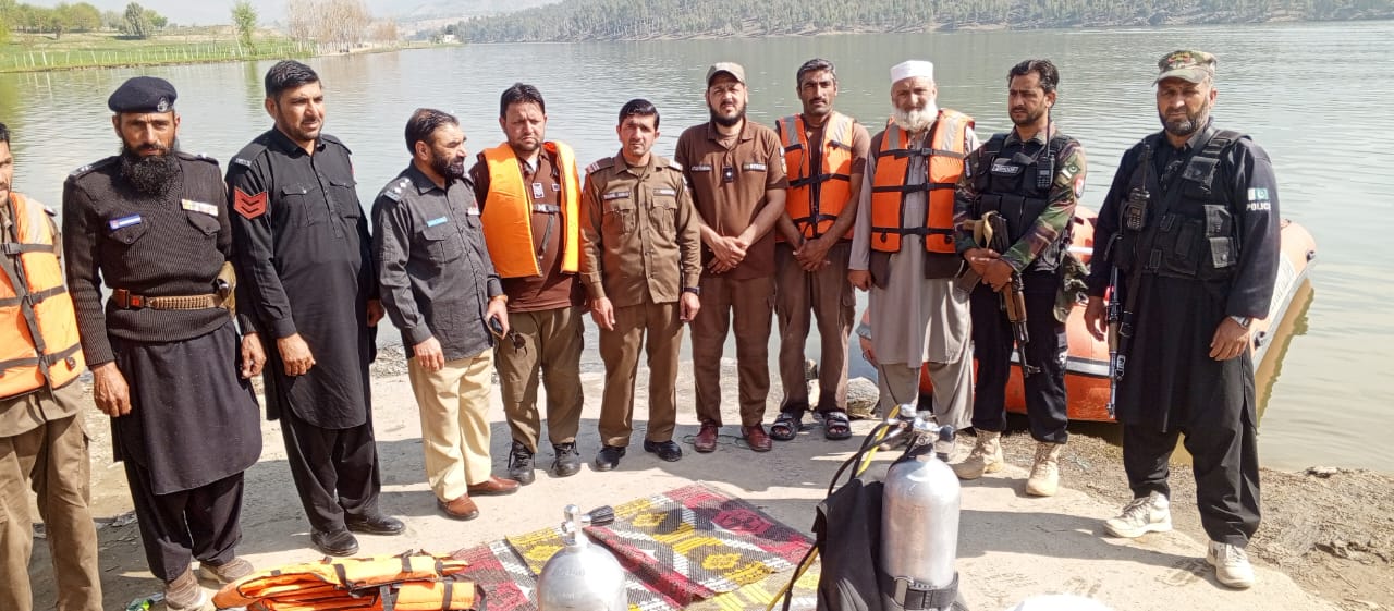 باجوڑ عیدالفطر کے موقع پر راغگان ڈیم سلارزئی میں غوطہ خور اینڈ میڈیکل کیمپ کا انعقاد 