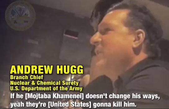 ایران کے خلاف تیاریوں کا راز افشاء،  ویڈیو لیک، امریکی ایٹمی افسر معطل