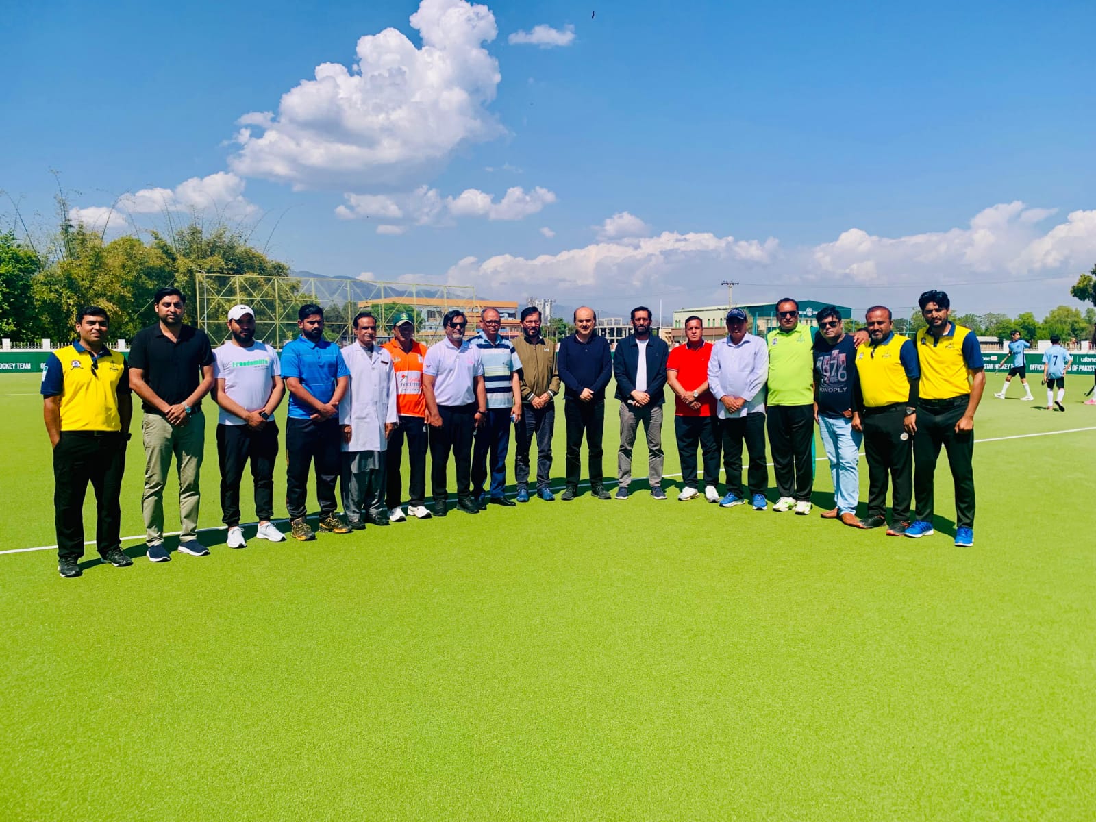 پاکستان ہاکی فیڈریشن کے زیر اہتمام  جاری یوتھ انڈر 18 نیشنل ہاکی چیمپئن شپ جاری