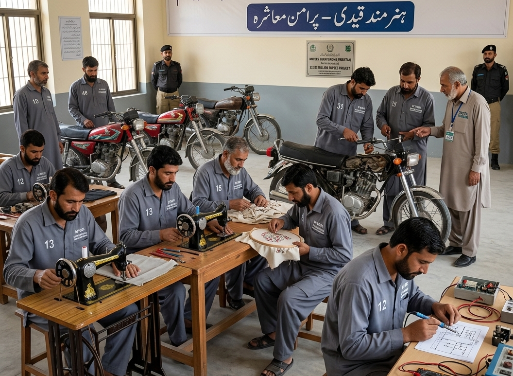  خیبرپختونخوا کی جیلوں میں قیدیوں کی بحالی کے لیے بڑا اقدام: جدید 