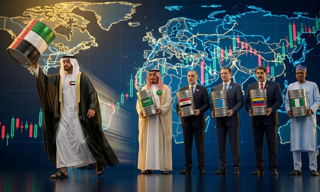  متحدہ عرب امارات نے تیل پیدا کرنے والے ممالک کی عالمی تنظیم 'اوپیک' (OPEC) اور 'اوپیک پلس' سے علیحدگی کا باضابطہ اعلان کر دیا ہے