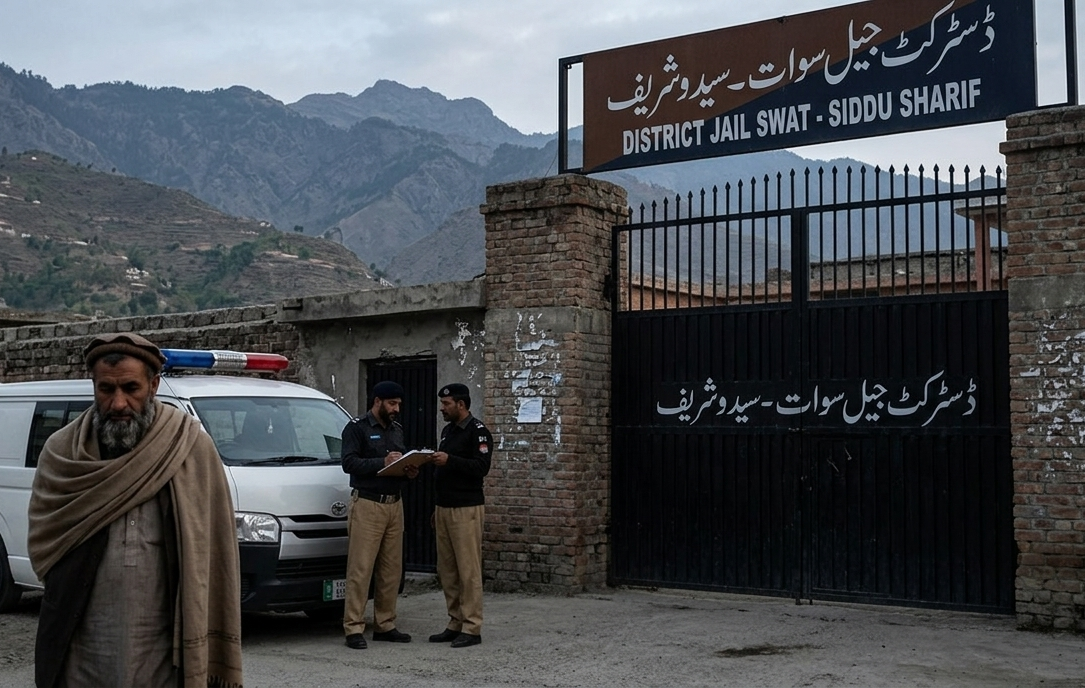 سوات: سیدو شریف جیل میں 19 سالہ قیدی کی خودکشی، علاقے میں سوگ کا سماء