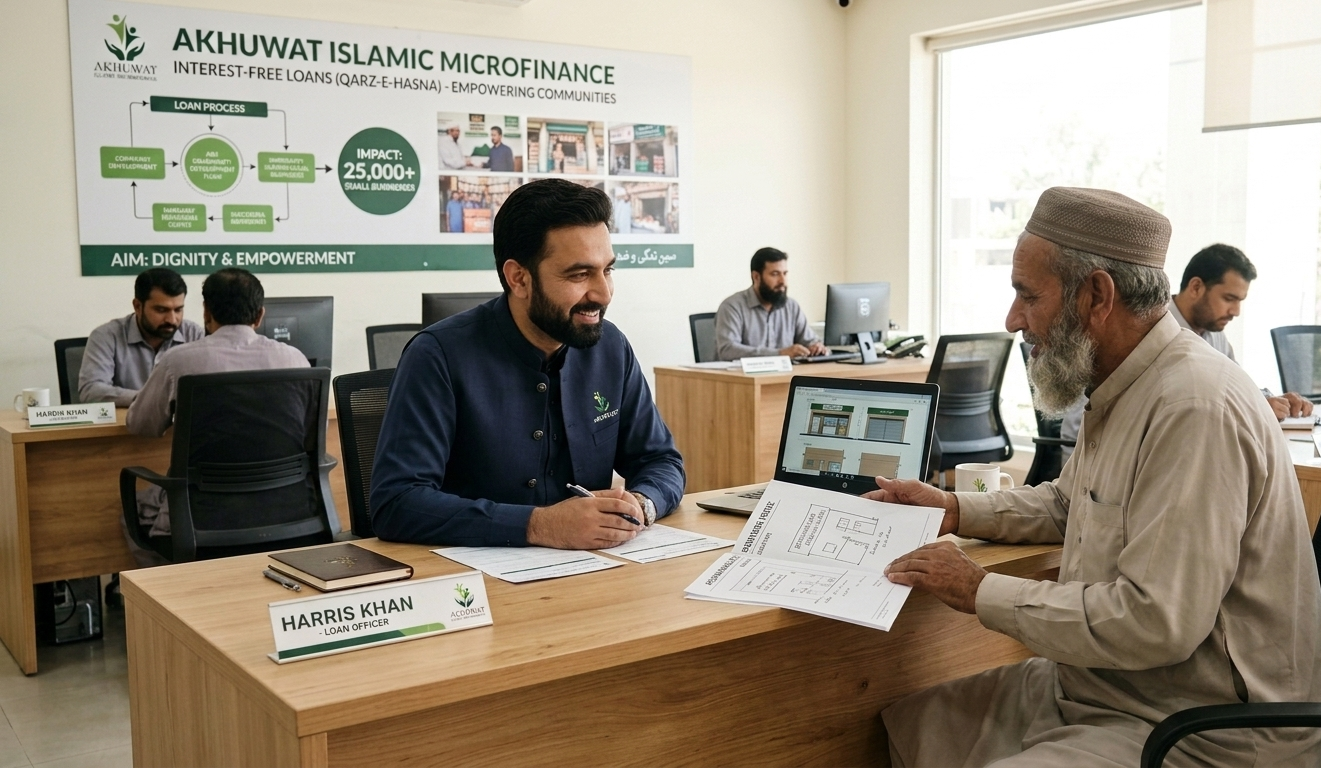 بلا سود قرضہ اسکیم: اخوت فاؤنڈیشن سے آسان اقساط پر Loan حاصل کرنے کا طریقہ اور اہلیت کا معیار