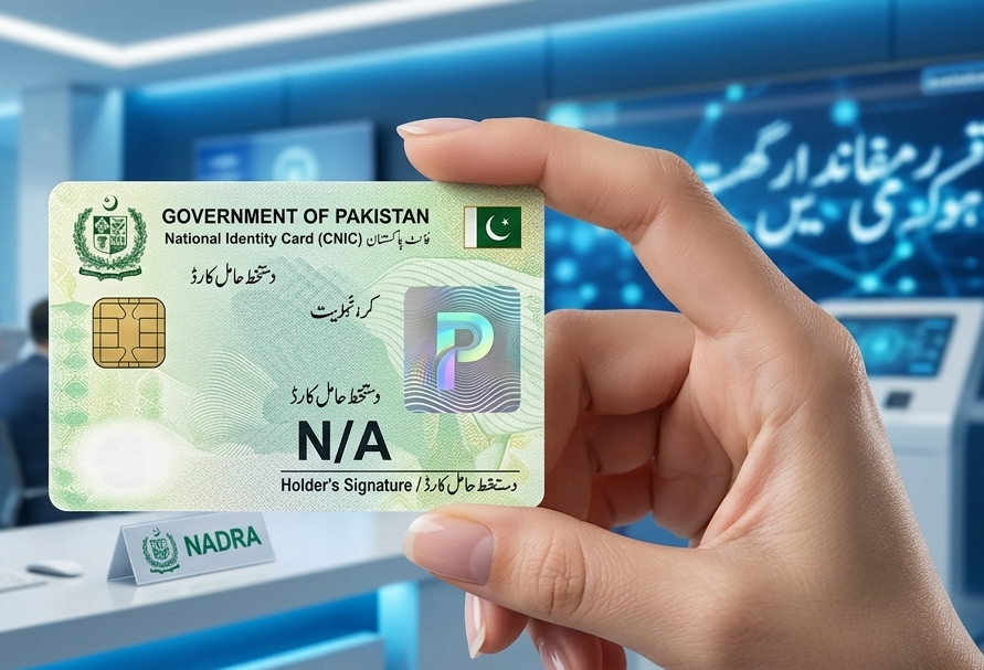 اب شناختی کارڈ پر دستخط کرنا لازم نہیں،شناختی کارڈ پر انگوٹھے کے نشان کی پرنٹنگ بند۔نادرا