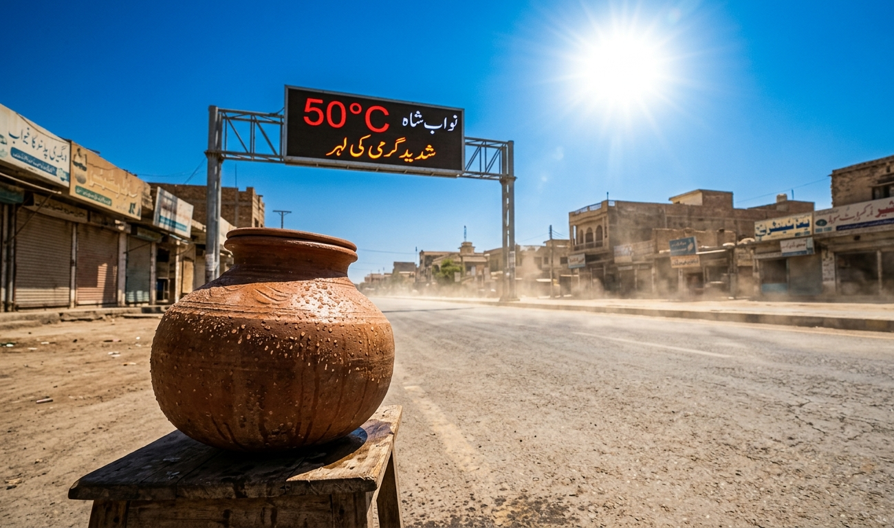 پاکستان کے مختلف حصوں میں شدید ہیٹ ویو کا آغاز، پارہ 50 ڈگری سینٹی گریڈ تک جانے کی پیشگوئی