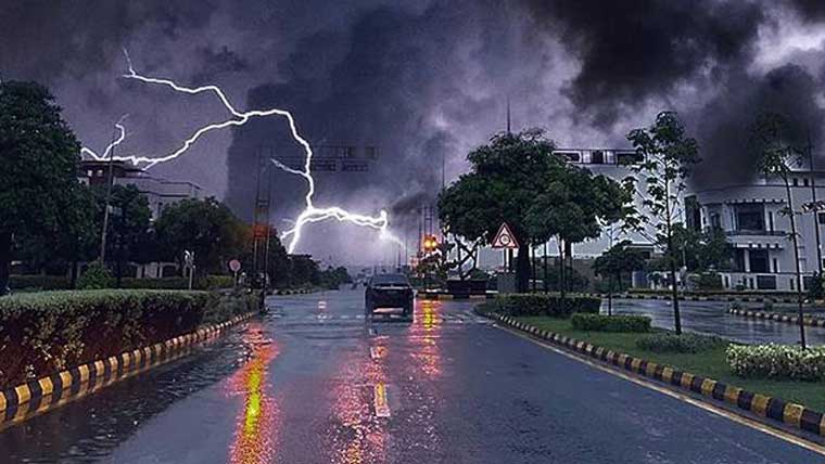  19 سے 22 مئی کے دوران مختلف اضلاع میں بارش، آندھی اور ژالہ باری کی پیشگوئی