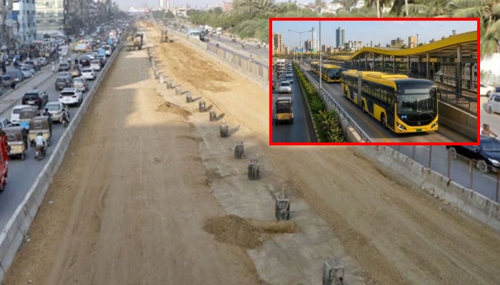 کراچی بی آر ٹی یلو لائن منصوبے میں ساڑھے 8 ارب روپے بے قاعدگی کا بڑا اسکینڈل۔