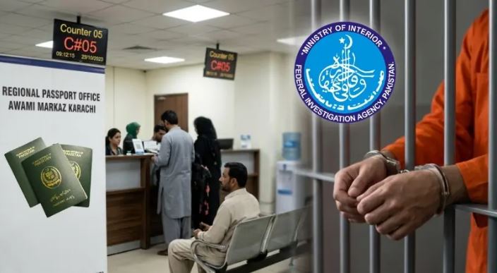 کراچی پاسپورٹ آفس میں بڑا انکشاف، غیر ملکیوں کے لیے دستاویزات بنانے والا مبینہ نیٹ ورک بے نقاب