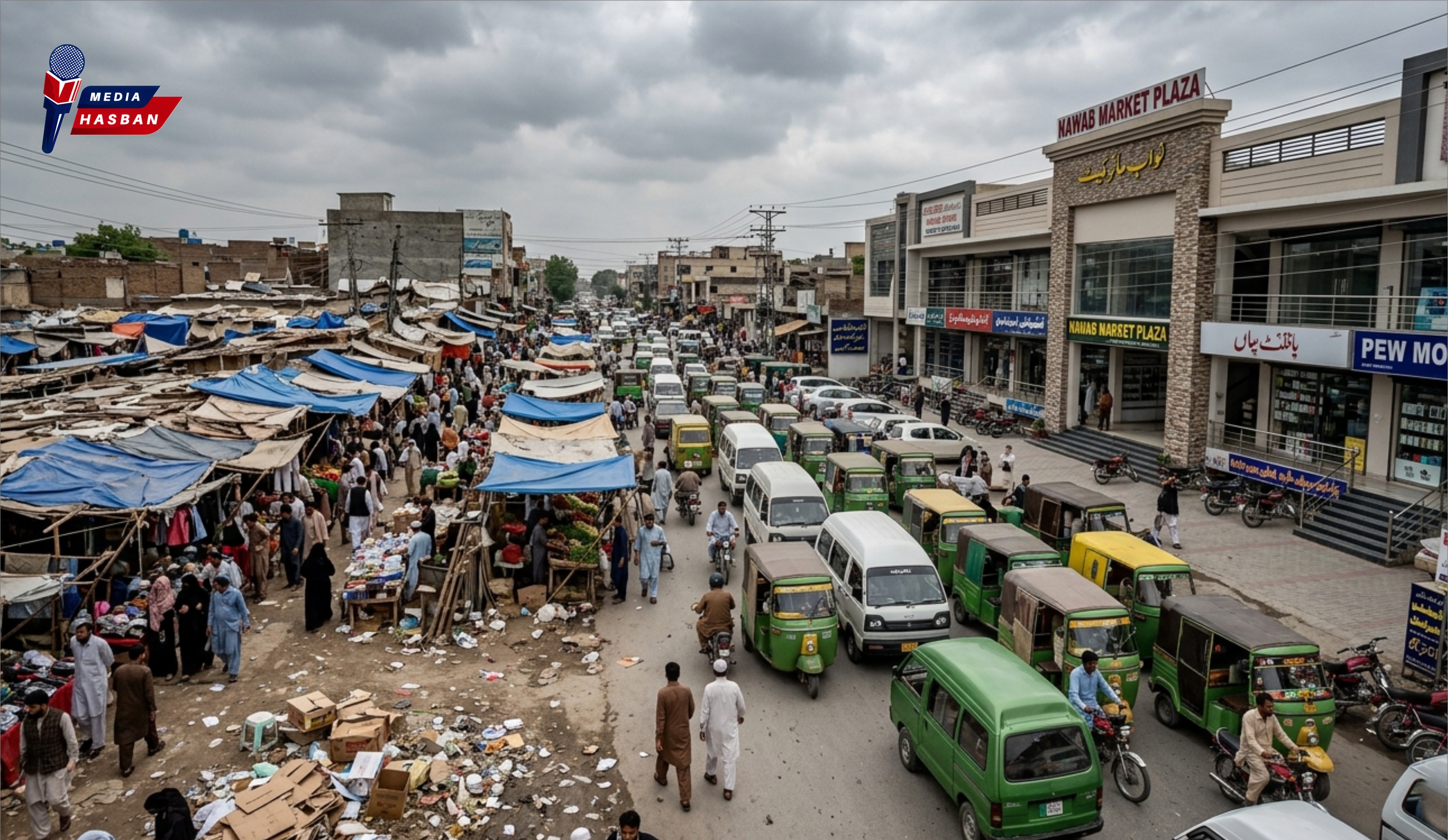 فیز 6 حیات آباد میں قائم نام نہاد سستا بازار کے خاتمے کا مطالبہ