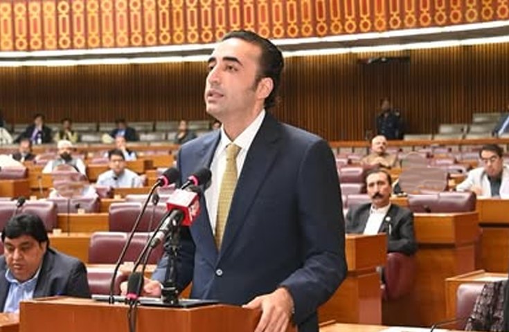 چیئرمین پی پی پی بلاول بھٹو زرداری نے قومی اسمبلی میں بجٹ پر تقریر احتجاجاً ملتوی کر دی۔