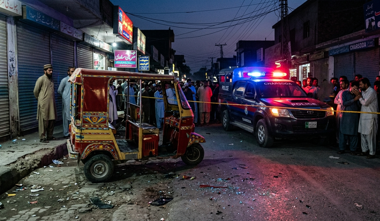  بھائی کے سامنے بھائی کا بے دردی سے قتل ،نامعلوم 3 مسلح ڈاکوؤں نے رکشہ روک کر اندھا دھند فائرنگ کی