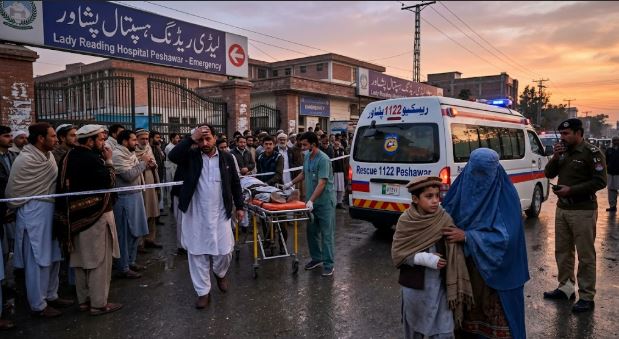 پشاور میں فائرنگ کی لہر، ہسپتال ملازم جان سے گیا، بچے سمیت دو افراد زخمی