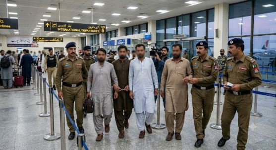 پشاور ایئرپورٹ پر بڑی کارروائی، عمرہ ویزے پر سفر کرنے والے 5 مسافر آف لوڈ