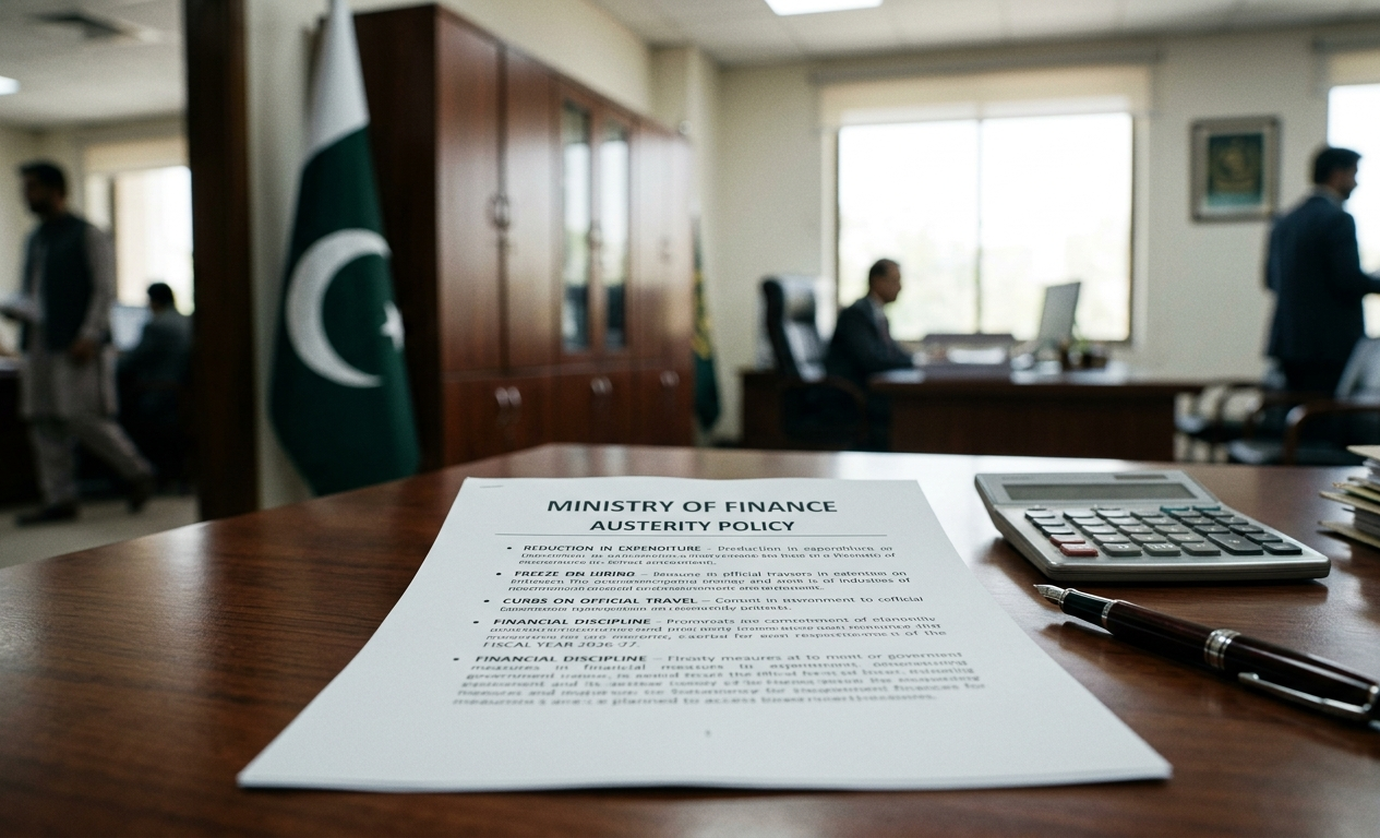 وفاقی حکومت نے اخراجات کو قابو میں رکھنے کے لیے سخت کفایت شعاری اقدامات لاگو کر دیے۔