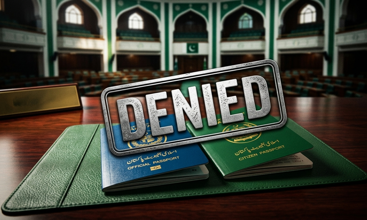 وفاقی حکومت کا خیبرپختونخوا اسمبلی کے ارکان کو بلو  پاسپورٹ جاری کرنے سے صاف انکار، غیر ممنوعہ اسلحہ لائسنس بھی نہیں ملیں گے: طلال چوہدری
