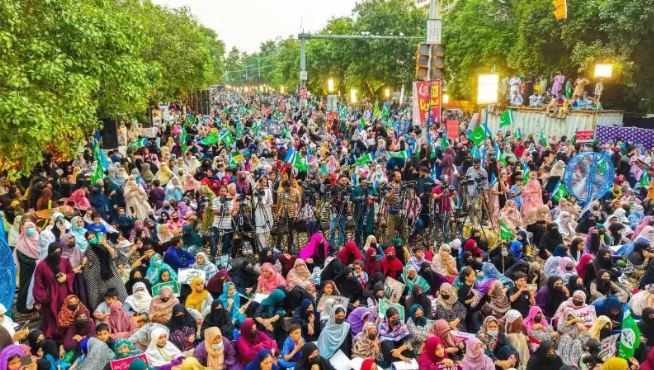 پیٹرولیم لیوی اور مہنگائی کے خلاف جماعت اسلامی کا احتجاج مزید پھیل گیا، اسلام آباد میں دھرنوں کا نیا شیڈول جاری