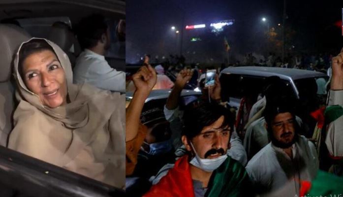 پانچ اگست کی تحریک سے قبل علیمہ خان کا جنوبی اضلاع کا دورہ، ڈیرہ اسماعیل خان میں پرتپاک استقبال