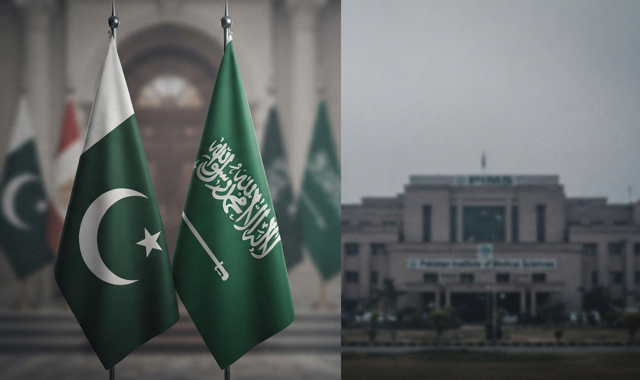 پمز اسپتال سانحے پر سعودی عرب کا گہرے دکھ کا اظہار؛ پاکستانی عوام اور حکومت کے ساتھ مکمل یکجہتی کا اعلان