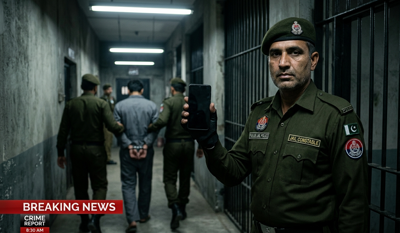 اڈیالہ جیل میں تلاشی کے دوران قیدیوں سے موبائل فونز برآمد، قیدیوں کو فوری طور پر اٹک جیل منتقل کر دیا گیا۔